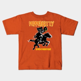Pepper Kitty Halloween 2021 Kids T-Shirt